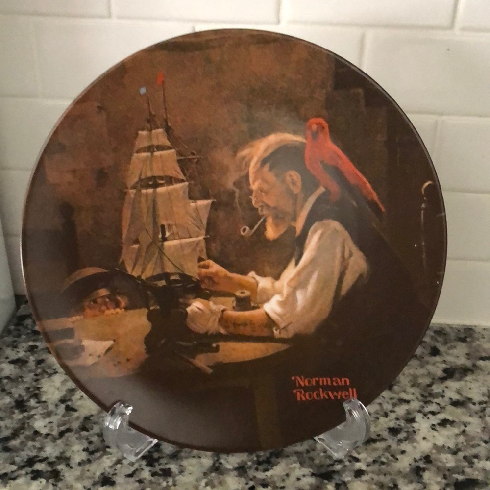Norman Rockwell Plate